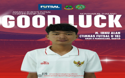 Siswa SMAN 4 Pandeglang Tembus Timnas Futsal Putra U-16 Indonesia Pandeglang